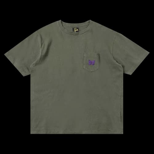 Needles Short-Sleeve Pocket Tee 'Olive'