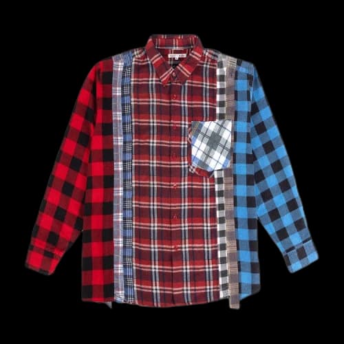 Needles 7 Cut Flannel Shirt 'Multicolor'