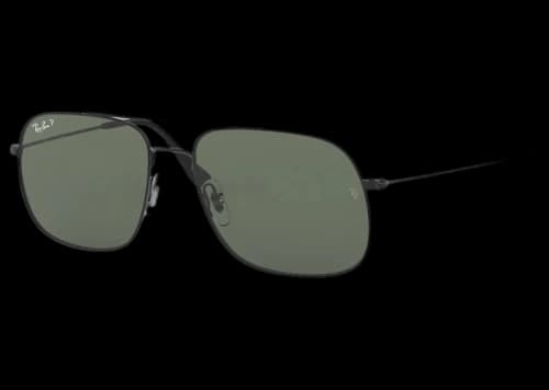 Ray-Ban RB3595 Sunglasses Black/Green (RB3595)