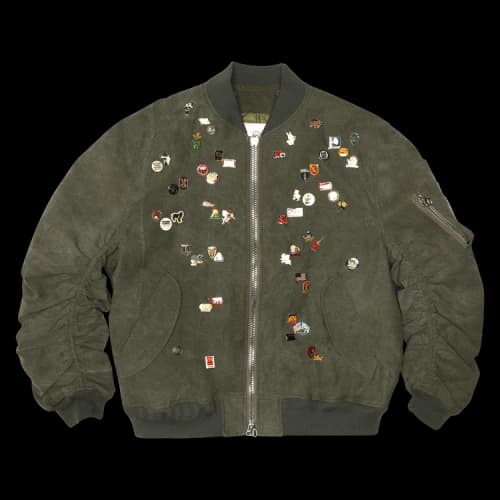 READYMADE Jesse Jacket w/ Pins 'Green'