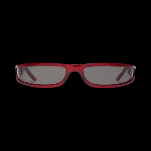 Rick Owens Sunglasses Fog 'Blood Temple/Black'