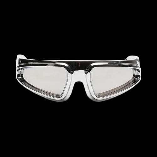 Rick Owens Ryder Sunglasses 'Silver'