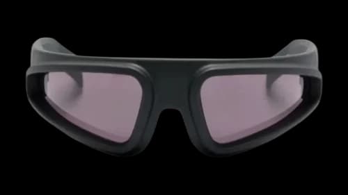Rick Owens Ryder Sunglasses Black/Black