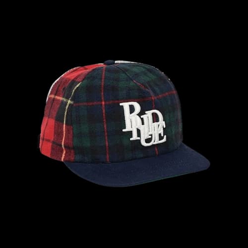 Rhude Multi Flannel Scramble Hat 'Multi/White'