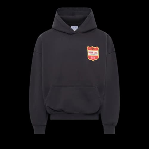 Rhude Filtaro Crest Hoodie Black