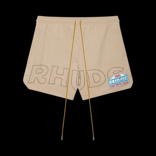 Rhude Tripoli Rally Team Short 'Tan'