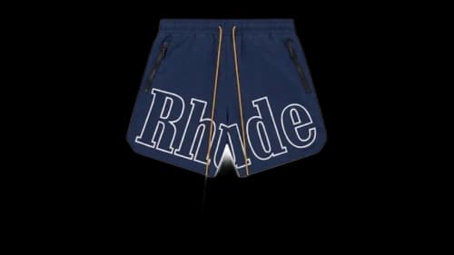 Rhude RH Logo Shorts Navy