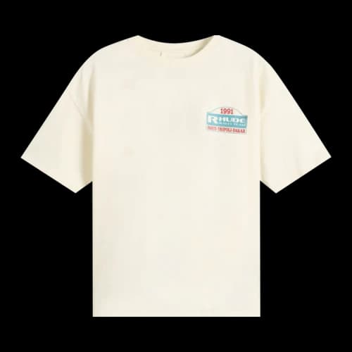 Rhude Tripoli Rally Team Tee 'White'