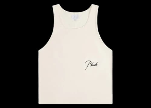 Rhude Tank Top Vintage White