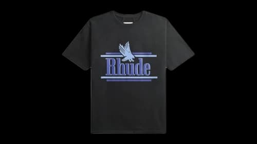Rhude Rossa Tee Vintage Black/Blue
