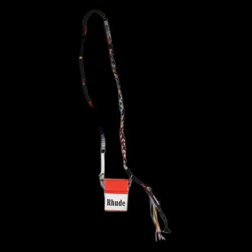 Rhude Fumer Mal Petite Bag 'White/Red'