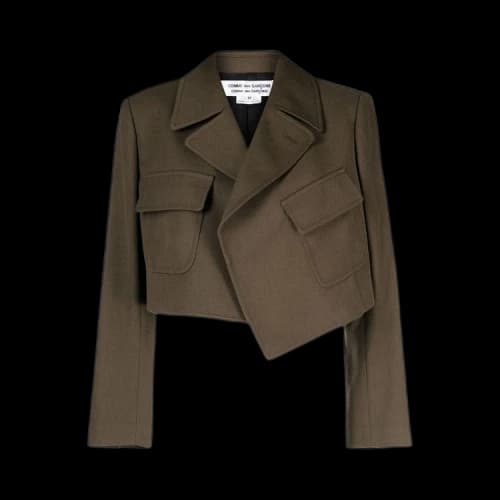 Comme des Garçons Cropped Jacket 'Brown'