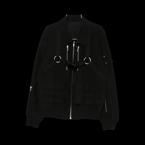 Rick Owens Blixa Cargo Bomber 'Black'