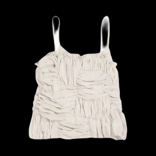 Comme des Garçons Camisole Pleated Vest 'Beige'