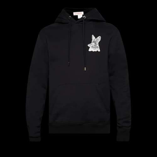 Lanvin Hoodie With CNY Print 'Black'