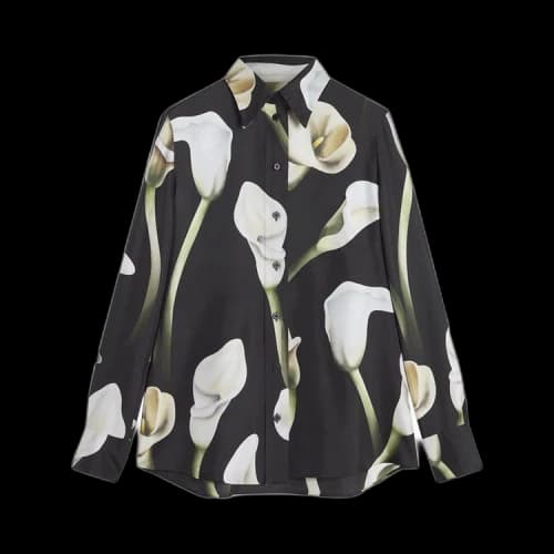 Lanvin Floral Printed Shirt 'Loden'