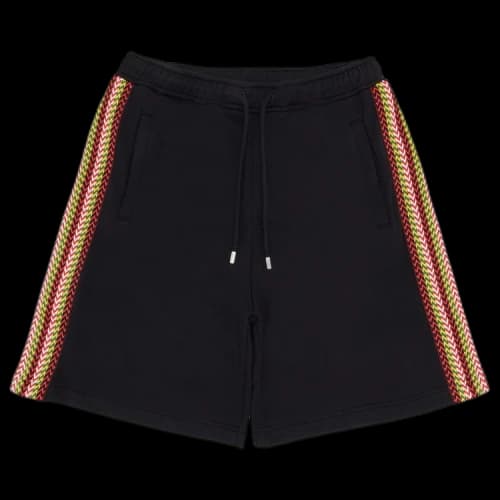 Lanvin Side Curb Shorts 'Black'
