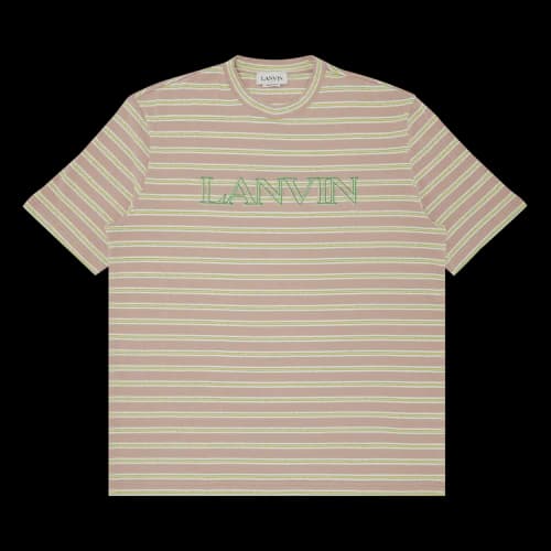 Lanvin Classic Fit Tee 'Optic White/Multicolour'