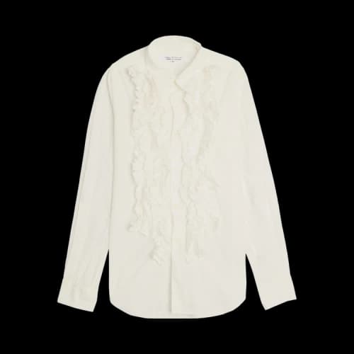 Comme des Garçons Garment Treated Shirt 'White'