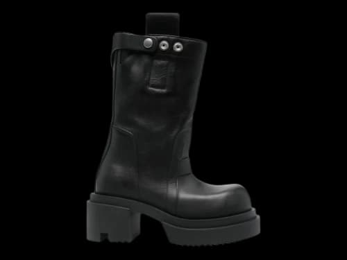 Rick Owens Pull On Bogun Boot Black (Women's)