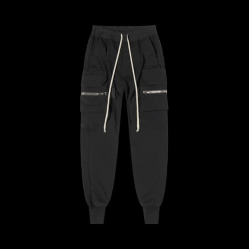 Rick Owens Mastodon Cargo Pants 'Black'