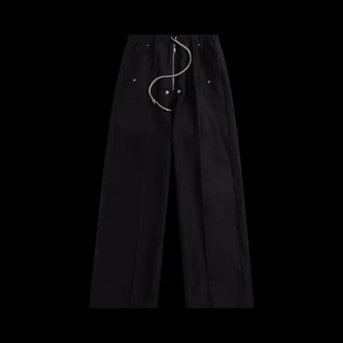Rick Owens Drawstring Geth Belas Pants 'Black'