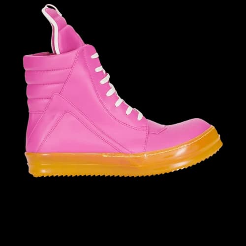 Rick Owens EDFU Geobasket 'Hot Pink Lemon Clear' (Women's)