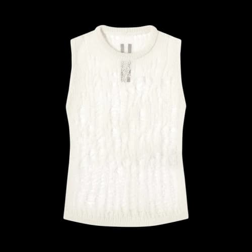 Rick Owens Spider Tank 'Milk'