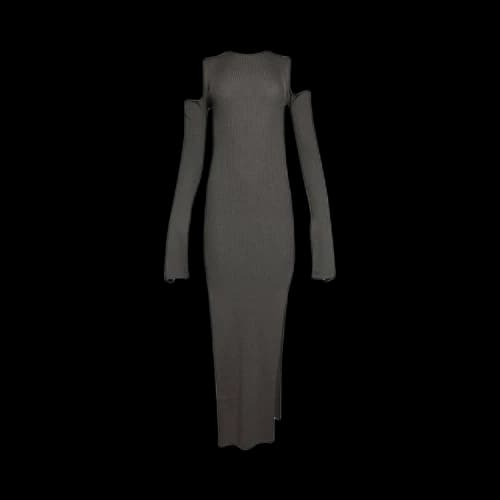 Rick Owens Cape Sleeve Dress 'Dust'