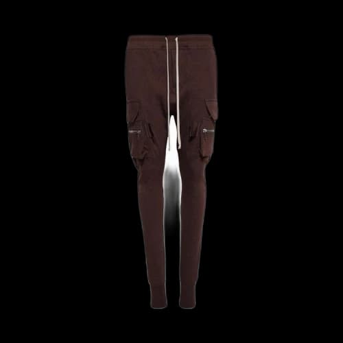 Rick Owens Mastodon Cargo Pants 'Mahogany'
