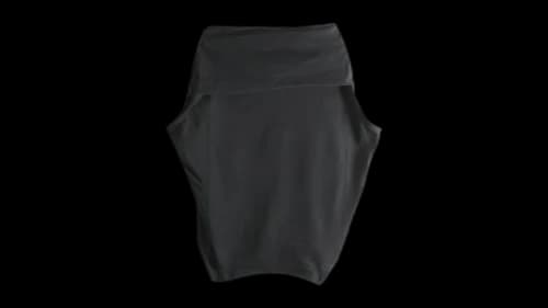 Rick Owens Women's Jersey Shroud T-shirt Black
