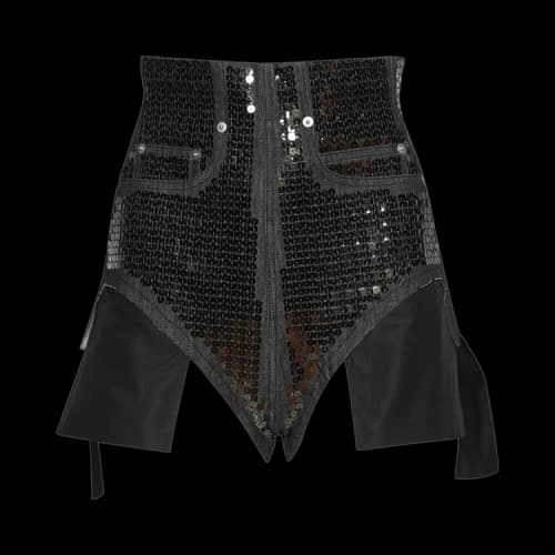 Rick Owens Dirt Cutoffs 'Black/Bronze'