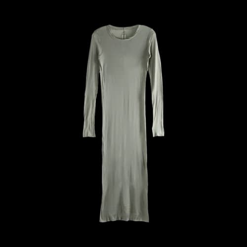 Rick Owens Rib Long-Sleeve Dress 'Euca'