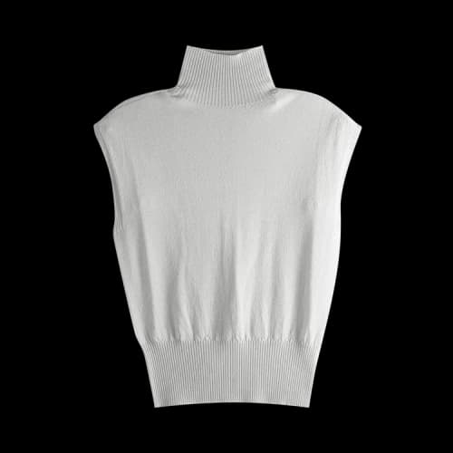 Rick Owens Short-Sleeve Turtle Top 'Pearl'