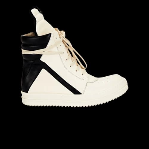 Rick Owens Geobasket 'Milk Black' (Women's)