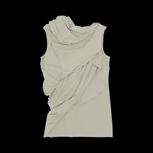 Rick Owens Knot Top 'Pearl'