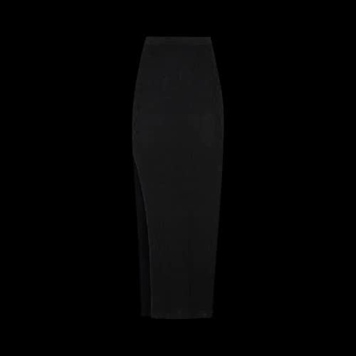 Rick Owens Ribbed Sacriskirt 'Black'
