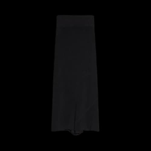 Rick Owens Calf Bias Skirt 'Black'