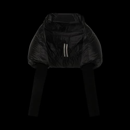 Rick Owens Duvetina Shrug Cropped Jacket 'Black'