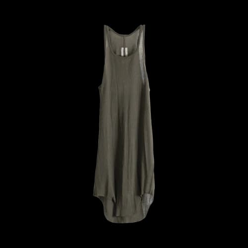Rick Owens Basic Rib Tank 'Bosco'