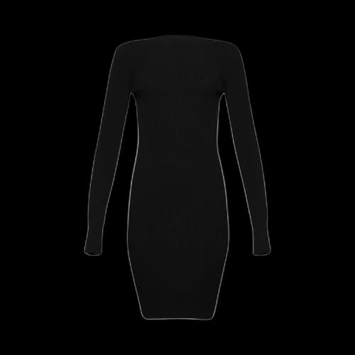 Rick Owens Al Mini Dress 'Black'