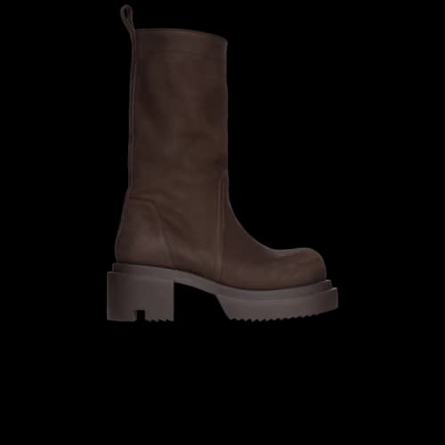 Rick Owens Concordians Calf Pull On Bogun Boot 'Brown' (Women's)