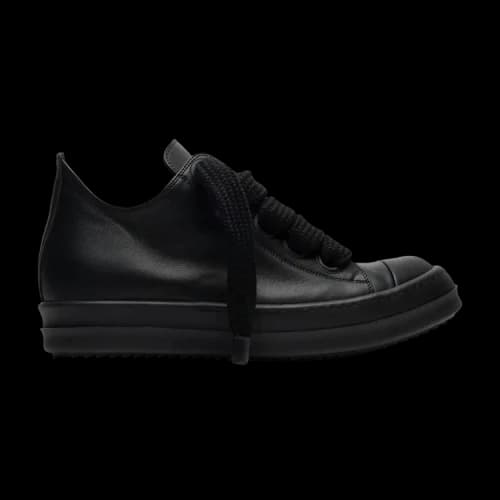 Rick Owens Jumbo Laced Low 'All Black' (Women's)