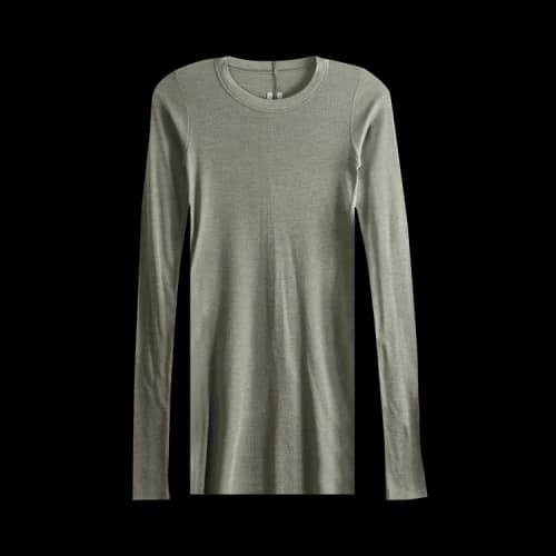 Rick Owens Rib Long-Sleeve T-Shirt 'Dust'