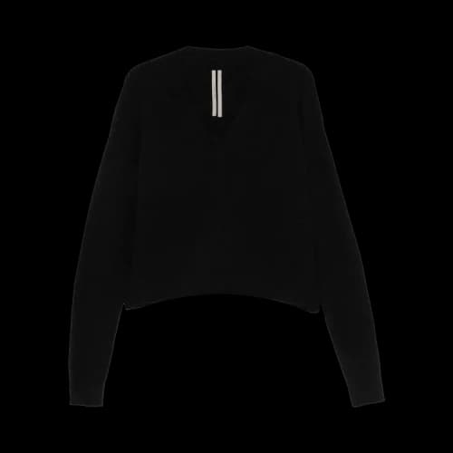 Rick Owens Tommy Neck Maglia 'Black'