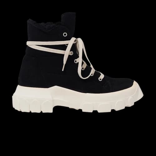 Rick Owens Shearling 'Black Milk Sole'