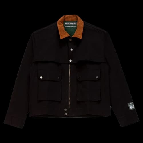 Reese Cooper Canvas Work Jacket 'Black'