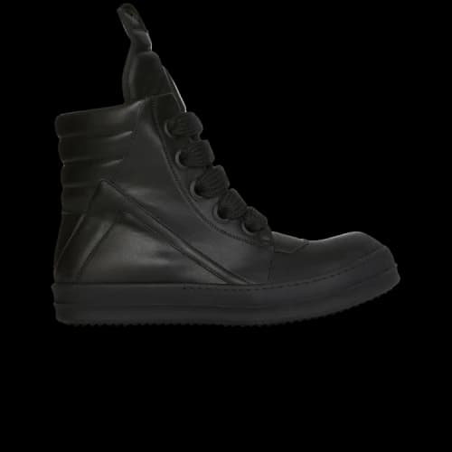 Rick Owens Lido Jumbo Laced Geobasket High 'Black'