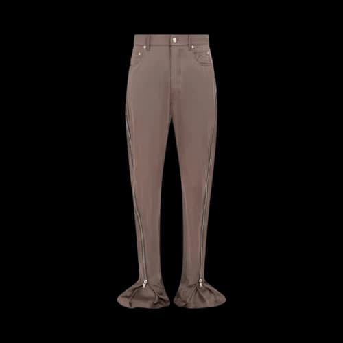 Rick Owens Bolan Banana Zip Pants 'Dust'