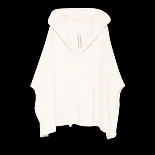 Rick Owens Hooded Kaftan Caftano Top 'Natural'
